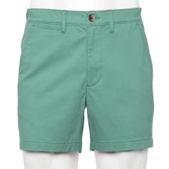 Men's Sonoma Goods For Life® Flexwear 5-inch Flat-Front Shorts Olive -Sonoma Goods For Life Shop unnamed file 11594