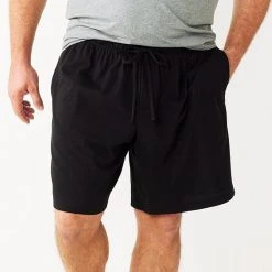 Big & Tall Sonoma Goods For Life® Knit Sleep Shorts Black -Sonoma Goods For Life Shop unnamed file 11665