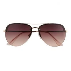 Women's Sonoma Goods For Life® 60mm Metal Rimless Aviator Sunglasses -Sonoma Goods For Life Shop unnamed file 11733