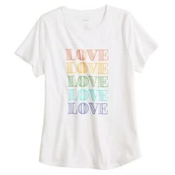 Women's Sonoma Goods For Life® Pride Graphic Tee Olive Love Is Love 8 Women's Sonoma Goods For Life® Pride Graphic Tee Olive Love Is Love -Sonoma Goods For Life Shop unnamed file 11818