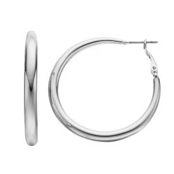 Sonoma Goods For Life™ Hoop Earrings Silver Tone -Sonoma Goods For Life Shop unnamed file 11909