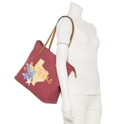 Sonoma Goods For Life® Texas Canvas Tote Bag Texas Flowers -Sonoma Goods For Life Shop unnamed file 11930