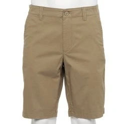 Men's Sonoma Goods For Life® Flat-Front 11.5" Everyday Shorts Khaki