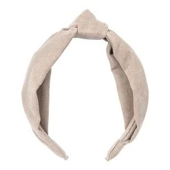 Women's Sonoma Goods For Life® Grey Sude Top Knot Headband