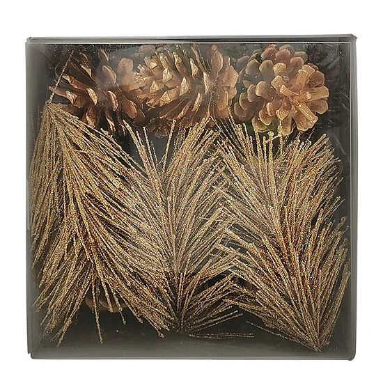 Sonoma Goods For Life® Glitter Artificial Cypress Pinecone Vase Fillers 5 Sonoma Goods For Life® Glitter Artificial Cypress Pinecone Vase Fillers - Image 3