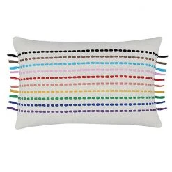 Sonoma Goods For Life® Rainbow Woven Pride Oblong Throw Pillow