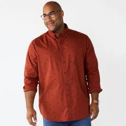 Big & Tall Sonoma Goods For Life® Perfect Length Button-Down Shirt Diamond Navy 31 Big & Tall Sonoma Goods For Life® Perfect Length Button-Down Shirt Diamond Navy -Sonoma Goods For Life Shop unnamed file 1216