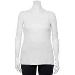 Plus Size Sonoma Goods For Life® Everyday Rib Tank Heather Gray -Sonoma Goods For Life Shop unnamed file 12269