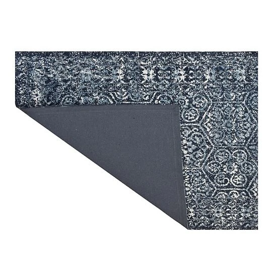 Sonoma Goods For Life® Ultimate Performance Super Soft Washable Rug Gray Leaf 5 Sonoma Goods For Life® Ultimate Performance Super Soft Washable Rug Gray Leaf - Image 3