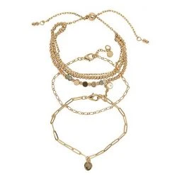 Sonoma Goods For Life® 3 Pack Semi Beaded Chain & Pull Tie Bracelet Set -Sonoma Goods For Life Shop unnamed file 12313
