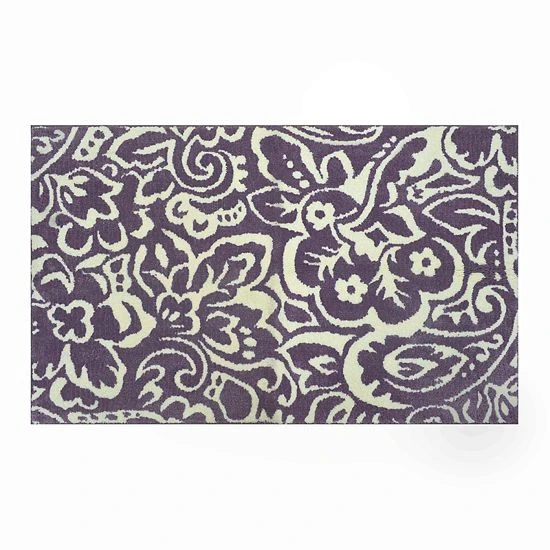 Sonoma Goods For Life® Ultimate Performance Super Soft Washable Rug Gray Leaf 10 Sonoma Goods For Life® Ultimate Performance Super Soft Washable Rug Gray Leaf - Image 8