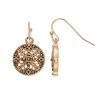 Sonoma Goods For Life™ Round Filigree Drop Earrings Silver Tone -Sonoma Goods For Life Shop unnamed file 12351