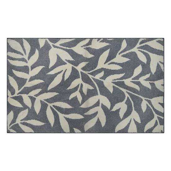 Sonoma Goods For Life® Ultimate Performance Super Soft Washable Rug Gray Leaf 14 Sonoma Goods For Life® Ultimate Performance Super Soft Washable Rug Gray Leaf - Image 12