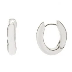 Sonoma Goods For Life® Chubby Mini Hoop Earrings Silver Tone