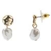 Sonoma Goods For Life® Hammered Post Top With Pearl Drop Earrings -Sonoma Goods For Life Shop unnamed file 12463