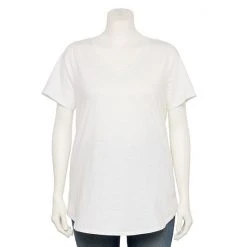 Petite Plus Size Sonoma Goods For Life® V-Neck Tunic Tee White -Sonoma Goods For Life Shop unnamed file 12478