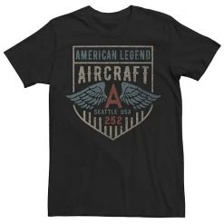 Men's Sonoma Goods For Life® American Legend Aircraft Badge Tee Black