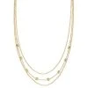 Sonoma Goods For Life® Gold Tone 3 Row Textured Coin Stations Necklace -Sonoma Goods For Life Shop unnamed file 12551