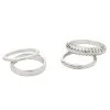 Sonoma Goods For Life® Silver Tone Worn Radial Texture Ring Set -Sonoma Goods For Life Shop unnamed file 12585
