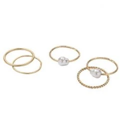 Sonoma Goods For Life® Pearl & Twisted Ring 5 Pack -Sonoma Goods For Life Shop unnamed file 12589
