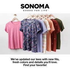 Women's Sonoma Goods For Life® Everyday V-Neck Tee Orange Brown Floral -Sonoma Goods For Life Shop unnamed file 1265