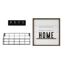 Sonoma Goods For Life® Entryway Wall Decor 3-piece Set