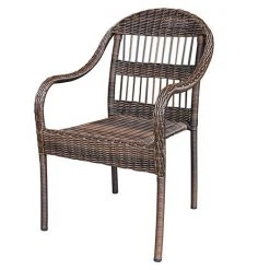 Sonoma Goods For Life® Cortena Wicker Stacking Dining Chair