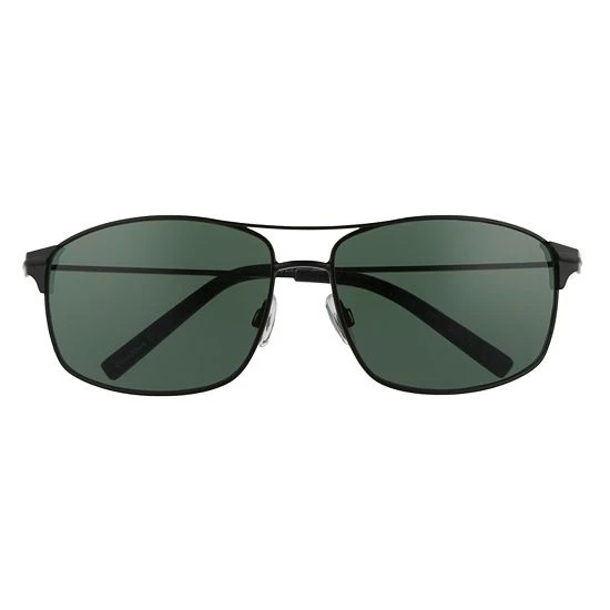 Men's Sonoma Goods For Life® 58mm Metal Navigator Sunglasses Black 4 Men's Sonoma Goods For Life® 58mm Metal Navigator Sunglasses Black - Image 2