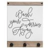 Sonoma Goods For Life® Wash Your Worries Away 3-Hook Laundry Wall Decor 2 Sonoma Goods For Life® Wash Your Worries Away 3-Hook Laundry Wall Decor -Sonoma Goods For Life Shop unnamed file 12768
