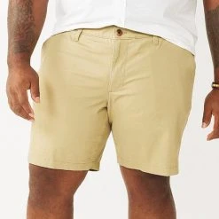 Big & Tall Sonoma Goods For Life® Regular-Fit Flex Flat-Front Shorts Light Khaki 16 Big & Tall Sonoma Goods For Life® Regular-Fit Flex Flat-Front Shorts Light Khaki -Sonoma Goods For Life Shop unnamed file 12784