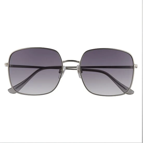 Women's Sonoma Goods For Life® 58mm Large Metal Square Sunglasses Gold 4 Women's Sonoma Goods For Life® 58mm Large Metal Square Sunglasses Gold - Image 2