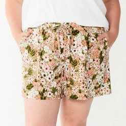 Plus Size Sonoma Goods For Life® Essential Pajama Shorts Heather Gray -Sonoma Goods For Life Shop unnamed file 12895