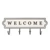 Sonoma Goods For Life® Welcome 4-hook Wall Decor