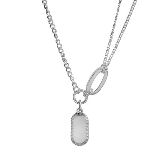 Sonoma Goods For Life® Silver Tone Short Pendant Chain Nickel Free Necklace 3 Sonoma Goods For Life® Silver Tone Short Pendant Chain Nickel Free Necklace