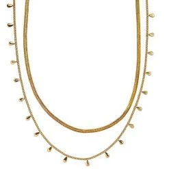 Sonoma Goods For Life® 2 Row Radial Half Sun Necklace