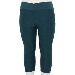 Plus Size Sonoma Goods For Life® Crossover Waist Crop Leggings Pitch Black -Sonoma Goods For Life Shop unnamed file 12977