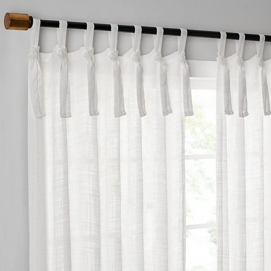 Sonoma Goods For Life® Textured Sheer Window Curtain 4 Sonoma Goods For Life® Textured Sheer Window Curtain - Image 2