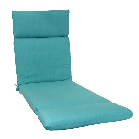 Sonoma Goods For Life® Indoor Outdoor Chaise Cushion Blue Shibori 4 Sonoma Goods For Life® Indoor Outdoor Chaise Cushion Blue Shibori - Image 2