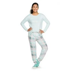 Women's Sonoma Goods For Life® 3-pc. Long Sleeve Pajama Top, Pajama Pants & Socks Set Green Soft Camo -Sonoma Goods For Life Shop unnamed file 1304