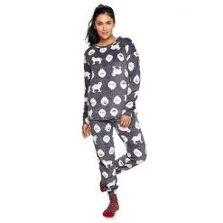 Women's Sonoma Goods For Life® 3-pc. Long Sleeve Pajama Top, Pajama Pants & Socks Set Green Soft Camo -Sonoma Goods For Life Shop unnamed file 1305