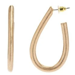 Sonoma Goods For Life® Chubby Long J Hoop Earrings Silver Tone -Sonoma Goods For Life Shop unnamed file 13051