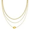 Sonoma Goods For Life® Gold Tone Multi Chain Orange Resin Link Necklace -Sonoma Goods For Life Shop unnamed file 13144