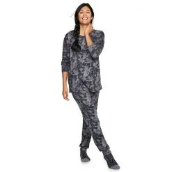 Women's Sonoma Goods For Life® 3-pc. Long Sleeve Pajama Top, Pajama Pants & Socks Set Green Soft Camo -Sonoma Goods For Life Shop unnamed file 1315