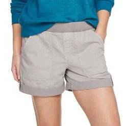 Petite Sonoma Goods For Life® Rib Waistband Utility Shorts Rose -Sonoma Goods For Life Shop unnamed file 13168