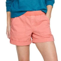 Petite Sonoma Goods For Life® Rib Waistband Utility Shorts Rose -Sonoma Goods For Life Shop unnamed file 13170