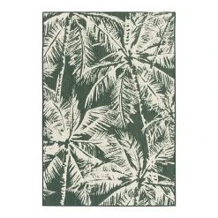 Sonoma Goods For Life® Indoor Outdoor Palm Area Rug Green