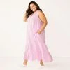 Plus Size Sonoma Goods For Life® X Lauren Lane Tiered Maxi Dress Daydream Purple -Sonoma Goods For Life Shop unnamed file 13222