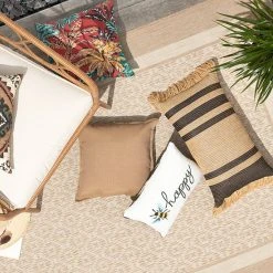 Sonoma Goods For Life® Framed Border Indoor Outdoor Area And Throw Rug Teal -Sonoma Goods For Life Shop unnamed file 13233