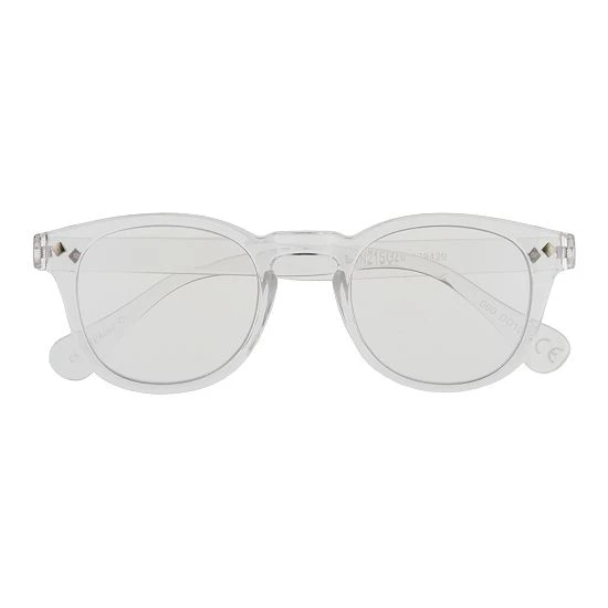 Men's Sonoma Goods For Life® 49mm Round Blue Light Glasses Clear 5 Men's Sonoma Goods For Life® 49mm Round Blue Light Glasses Clear - Image 3