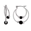 Sonoma Goods For Life Women's Silver-Tone Simulated Pearl Double Hoop Earrings -Sonoma Goods For Life Shop unnamed file 13369